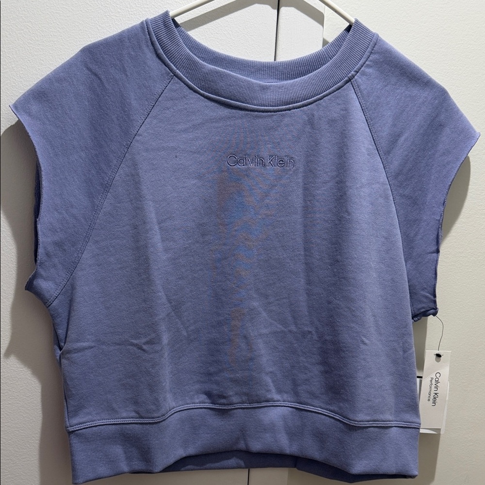 Calvin Klein Lavender Sleeveless Top